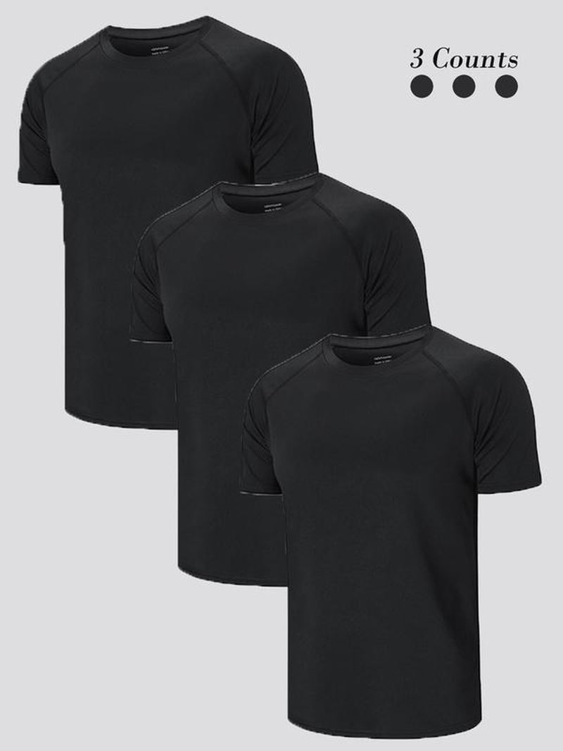 Men'S Plain Spring Sports Football Jersey, Quick Drying T-Shirt, Casual Tee Tops for Gym Workout Running Back to School, Mens Clothes, Please Purchase a Size Up, Gym Wear, Workout Tops, Men'S T Shirts, Athletic Fit