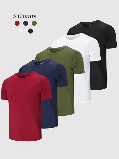 Men'S Plain Spring Sports Football Jersey, Quick Drying T-Shirt, Casual Tee Tops for Gym Workout Running Back to School, Mens Clothes, Please Purchase a Size Up, Gym Wear, Workout Tops, Men'S T Shirts, Athletic Fit