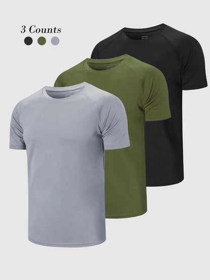 Men'S Plain Spring Sports Football Jersey, Quick Drying T-Shirt, Casual Tee Tops for Gym Workout Running Back to School, Mens Clothes, Please Purchase a Size Up, Gym Wear, Workout Tops, Men'S T Shirts, Athletic Fit